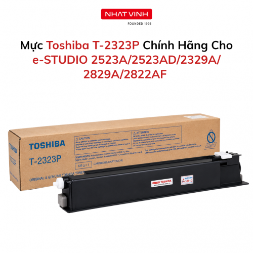 Mực Photocopy Toshiba T-2323P Chính Hãng Cho e-STUDIO 2523A / 2523AD / 2329A / 2829A / 2822AF